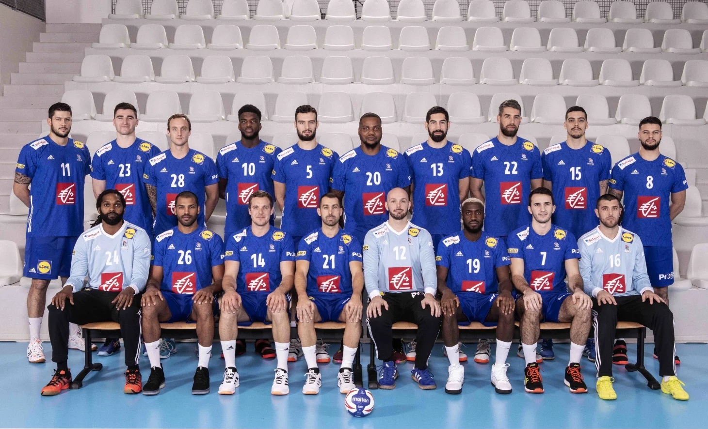 effectif actuel de l'equipe de france de handball